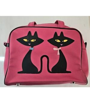 Vintage Paul Frank Black Cats Bag